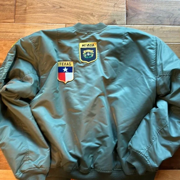 70s〜80s USAF ma-1 flight jacket USA製 Vtg 70s MA-1 USAF bomber